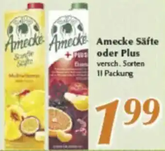 inkoop Amecke Säfte oder Plus Angebot