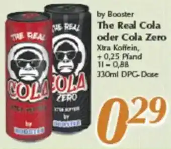 inkoop by Booster The Real Cola oder Cola Zero Angebot