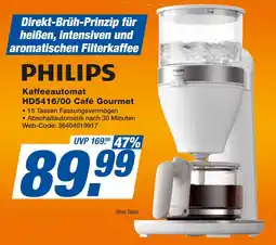 Expert Philips kaffeeautomat hd5416/00 café gourmet Angebot