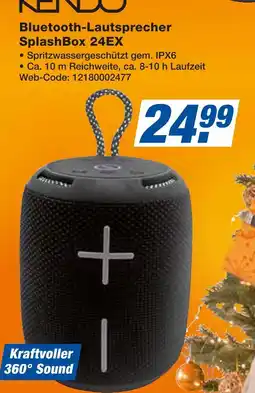 Expert Kendo bluetooth-lautsprecher splashbox 24ex Angebot