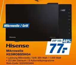 Expert Hisense mikrowelle h23mobs5hg4 Angebot