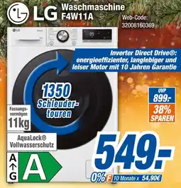 Expert Lg waschmaschine f4w11a Angebot