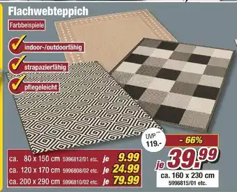 Poco Flachwebteppich Angebot