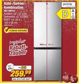 Poco Gorenje kühl-/gefrierkombination Angebot