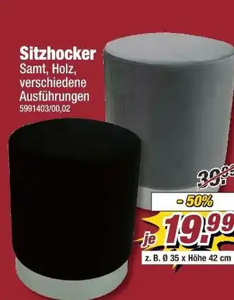 Poco Sitzhocker Angebot