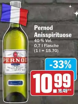 Hit Pernod Anisspirituose Angebot