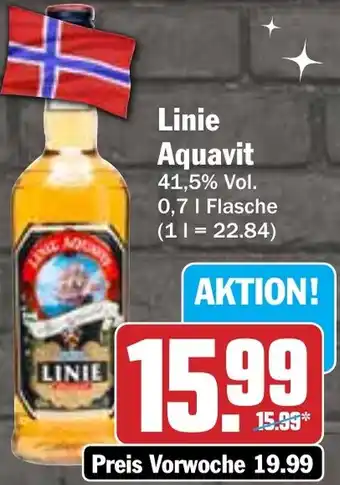 Hit Linie Aquavit Angebot