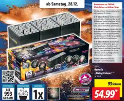 Lidl WECO Batterie ,,Rising Colours" Angebot