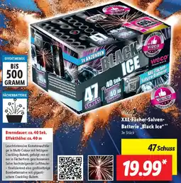 Lidl WECO XXL-Fächer-Salven Batterie ,,Black Ice" Angebot