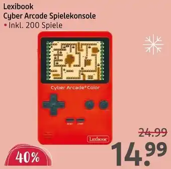 Rossmann Lexibook Cyber Arcade Spielekonsole Angebot