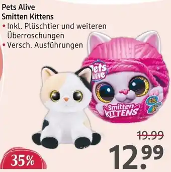 Rossmann Pets Alive Smitten Kittens Angebot