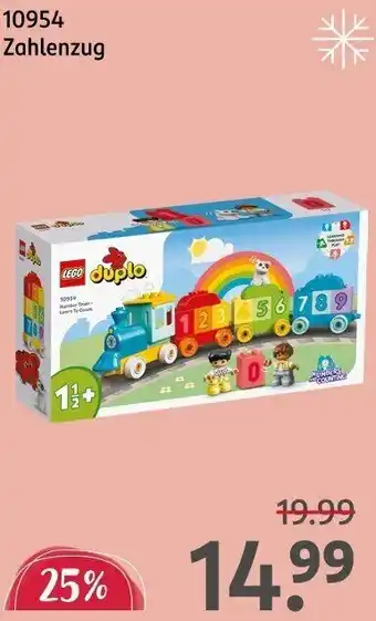 Rossmann LEGO duplo 10954 Zahlenzug Angebot