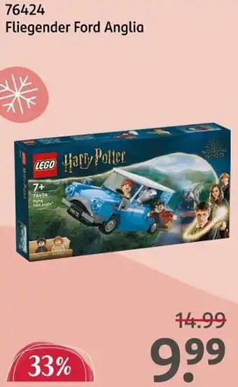 Rossmann LEGO Harry Potter 76424 Fliegender Ford Anglia Angebot