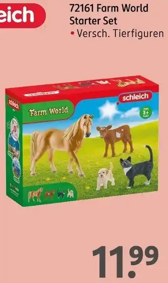 Rossmann Schleich 72161 Farm World Starter Set Angebot