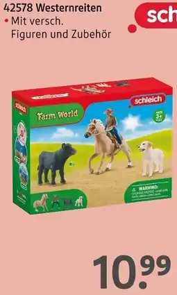 Rossmann Schleich 42578 Westernreiten Angebot