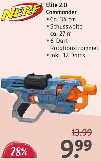 Rossmann NERF Elite 2.0 Commander Angebot