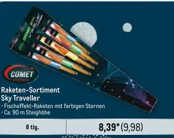 METRO COMET Raketen-Sortiment Sky Traveller Angebot