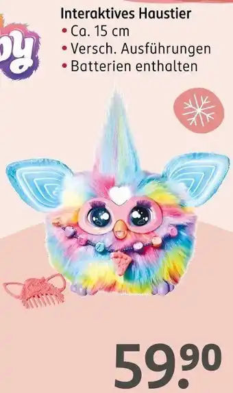 Rossmann Furby Interaktives Haustier Angebot