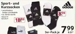 Selgros adidas Sport- und Kurzsocken Angebot