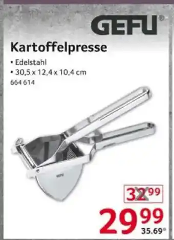 Selgros GEFU Kartoffelpresse Angebot