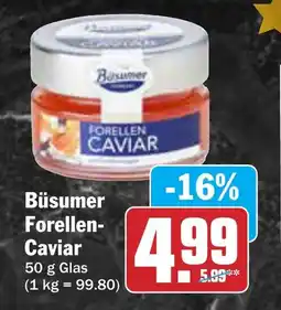 AEZ Büsumer Forellen- Caviar Angebot