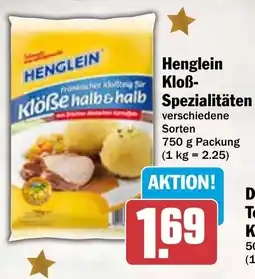 AEZ Henglein Kloẞ- Spezialitäten Angebot