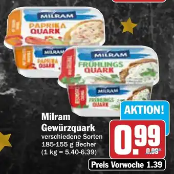 AEZ Milram Gewürzquark Angebot