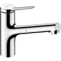 toom Baumarkt Hansgrohe Einhebel-Küchenmischer 'Zesis M33 Eco 150' verchromt, mit Ausziehbrause Angebot