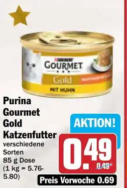 AEZ Purina Gourmet Gold Katzenfutter Angebot