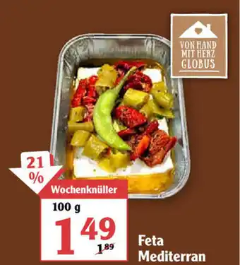 Globus Feta Mediterran 100g Angebot