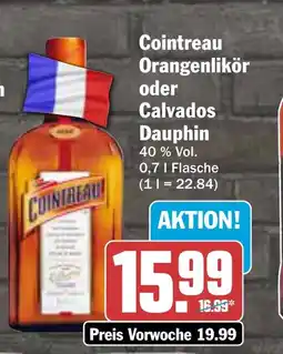 AEZ Cointreau Orangenlikör oder Calvados Dauphin Angebot