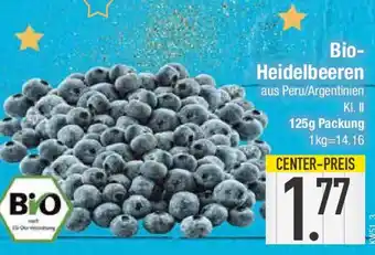 E-Center Bio- Heidelbeeren Angebot