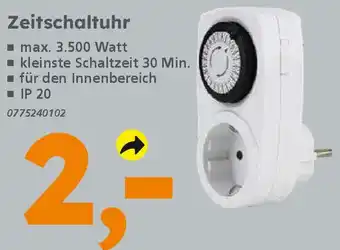 Globus Baumarkt Zeitschaltuhr Angebot