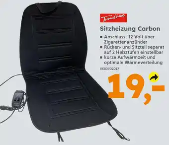 Globus Baumarkt Trend Line Sitzheizung Carbon Angebot