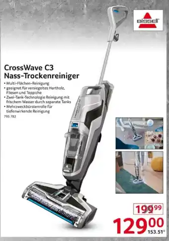 Selgros Bissell CrossWave C3 Nass-Trockenreiniger Angebot