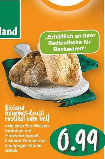 E-Center Bioland gourmet-krusti rustikal oder hell Angebot