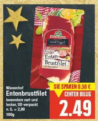 E-Center Wiesenhof entenbrustfilet Angebot