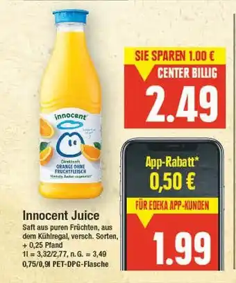 E-Center Innocent juice Angebot