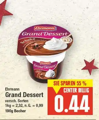 E-Center Ehrmann grand dessert Angebot