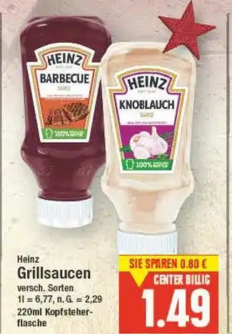 E-Center Heinz grillsaucen Angebot