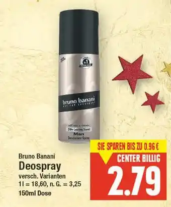 E-Center Bruno banani deospray Angebot