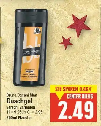 E-Center Bruno banani duschgel Angebot