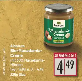 E-Center Alnatura bio-macadamia-creme Angebot