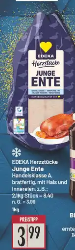 E-Center Edeka herzstücke junge ente Angebot