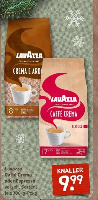 nahkauf Lavazza caffè crema oder espresso Angebot