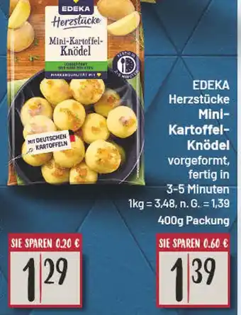 E-Center Edeka herzstücke mini-kartoffel-knödel Angebot