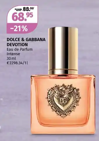 Müller Dolce & gabbana devotion Angebot