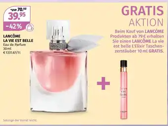 Müller Lancôme la vie est belle Angebot