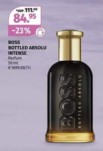 Müller Boss bottled absolu intense Angebot