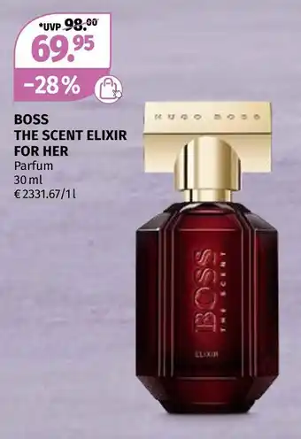 Müller Boss the scent elixir for her Angebot